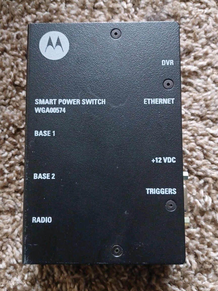 Motorola Watchguard WGA00574 Smart Power Switch for 4RE DVR System
