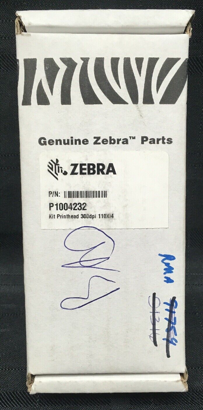 Genuine Zebra Parts Kit Printhead Assy 110Xi4 300dpi P1004232 BAD FOR PARTS