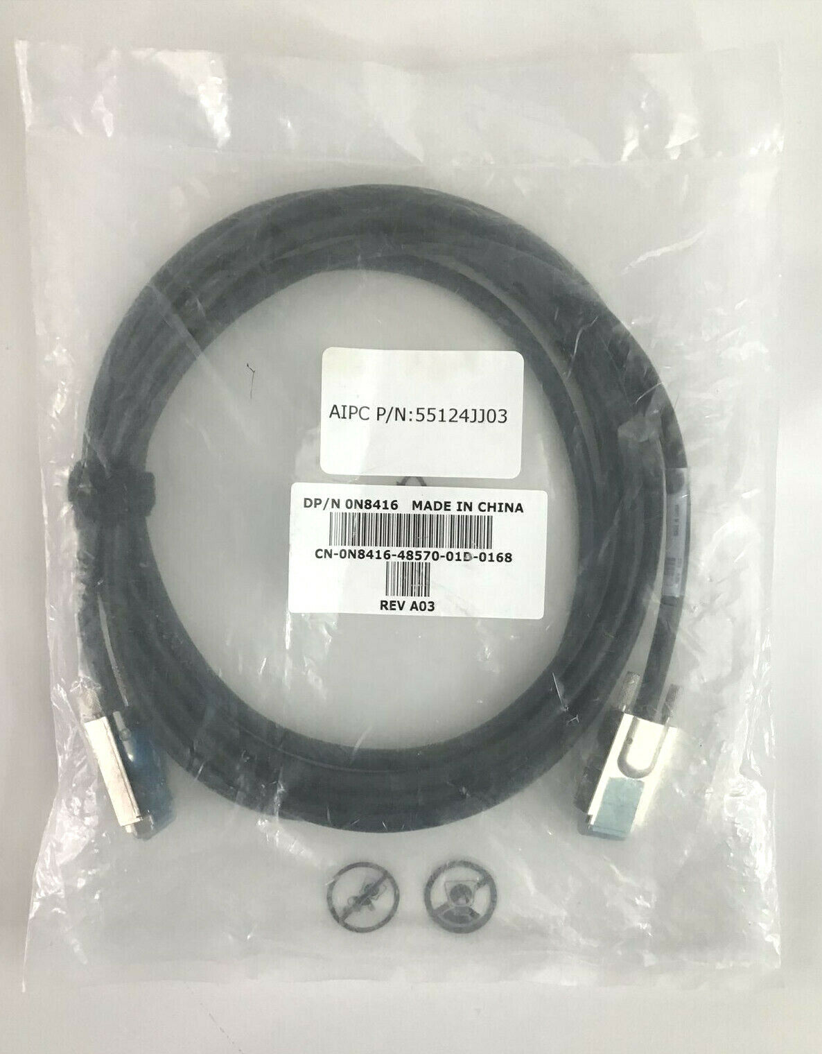 Dell Amphenol External SCSI SAS Cable (D/N: 0N8416)