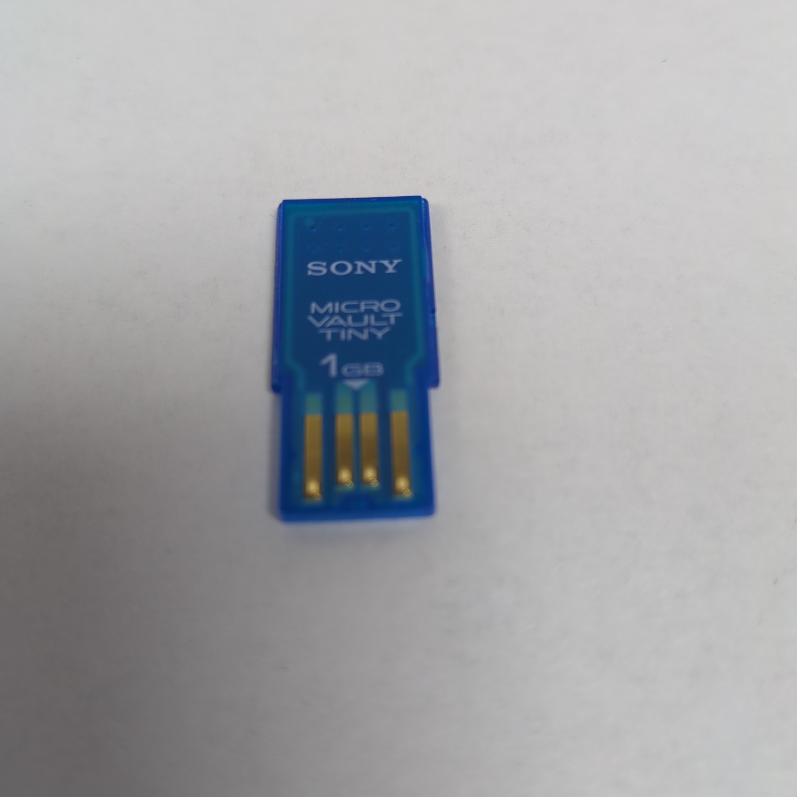 Sony 1GB Micro Vault Tiny USB Flash Drive Blue TESTED GUARANTEED