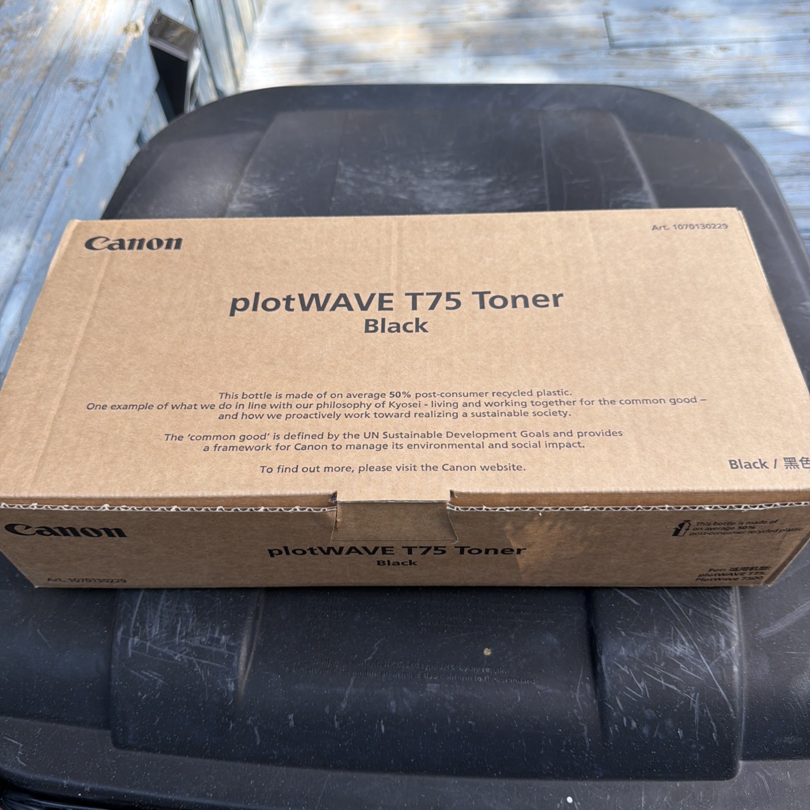 Brand New Canon Plotwave T75 Black Toner Art. 1070130229