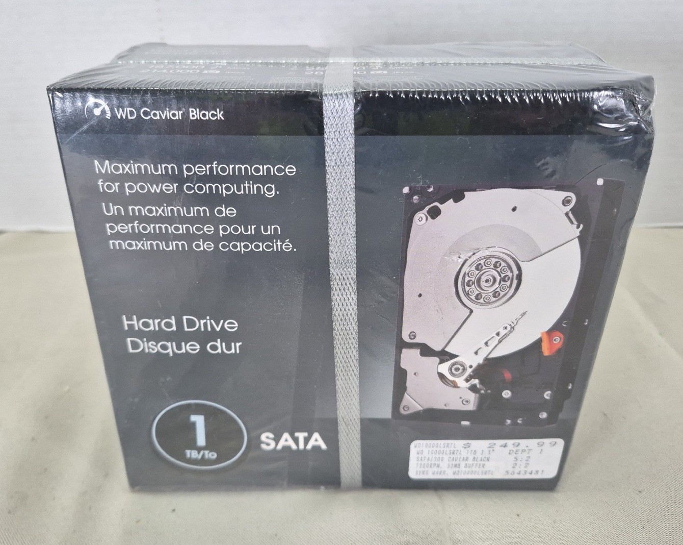 Western Digital WD Caviar Black 1TB 7200RPM SATA 3.5 HDD WD10000LSRTL New Sealed