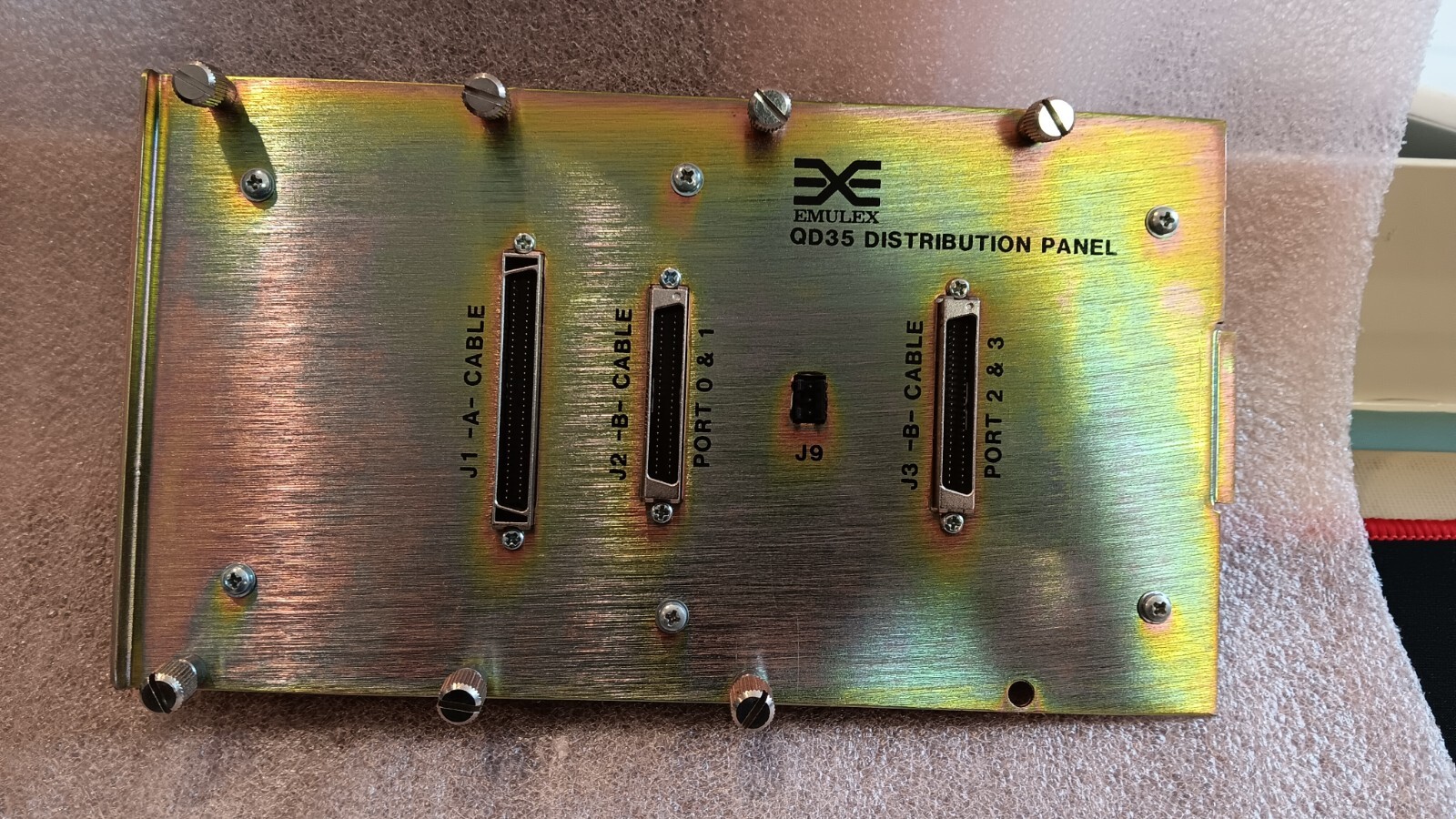 DEC/Emulex QD35 DISTRIBUTION PANEL QD3510208-02 Rev B