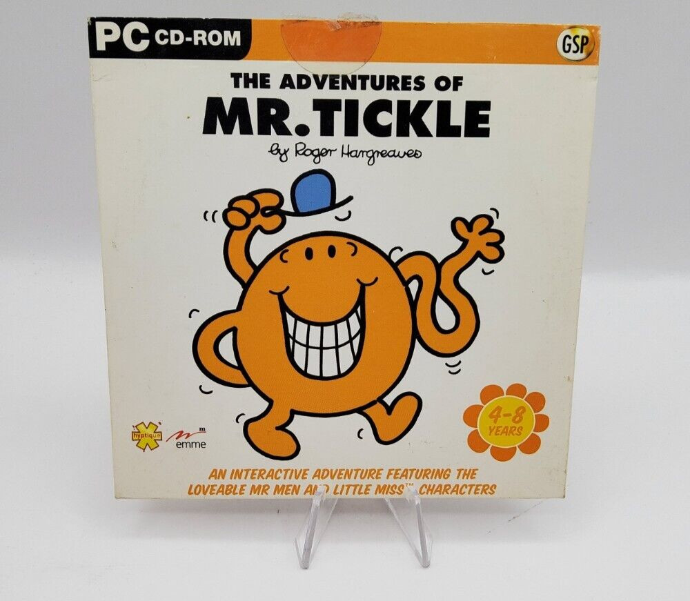 The Adventures of Mr. Tickle ~ 2004 Interactive  Educational CD-Rom