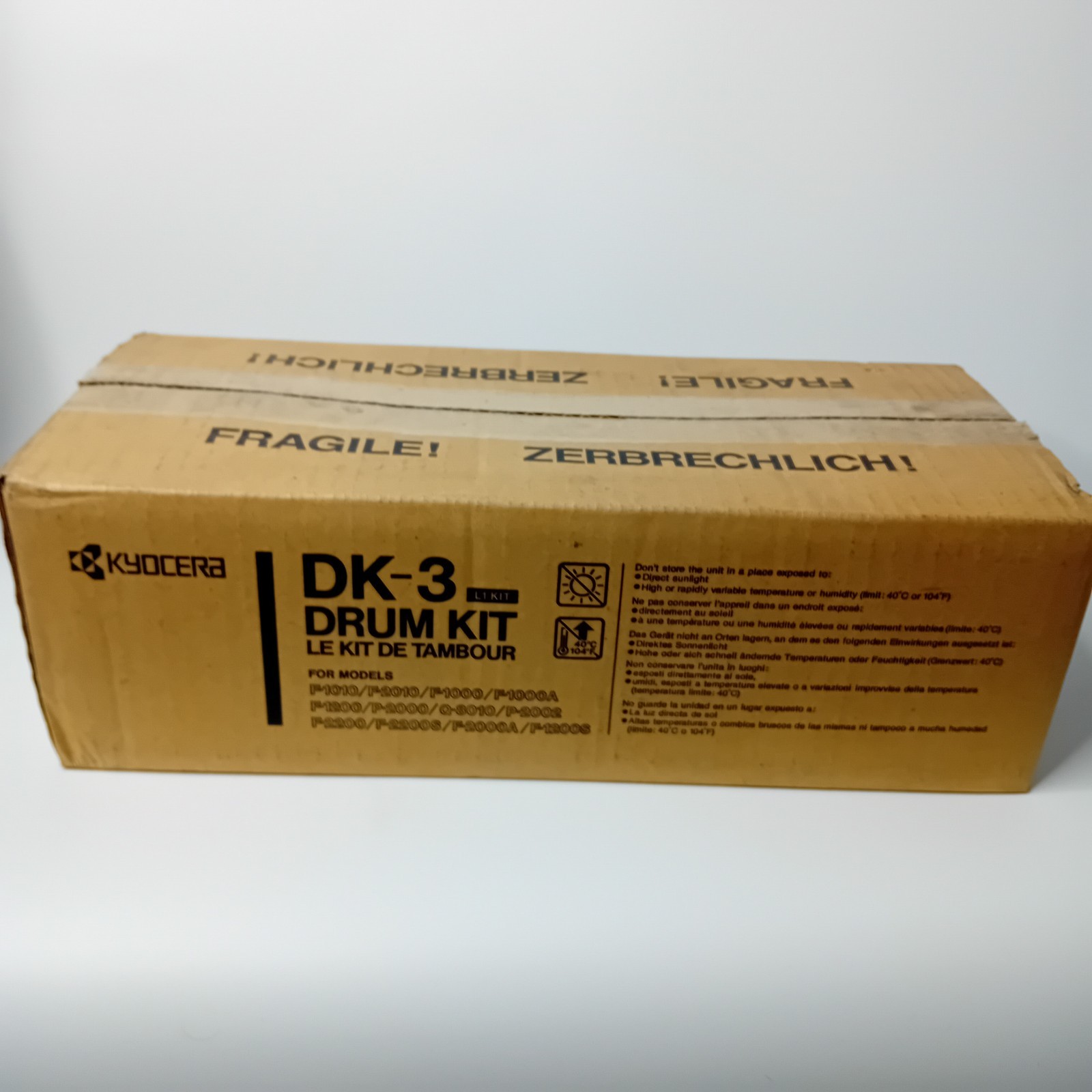 KYOCERA DK-3 DRUM KIT TONER CARTRIDGE ORIGINAL GENUINE - RARE STOCK