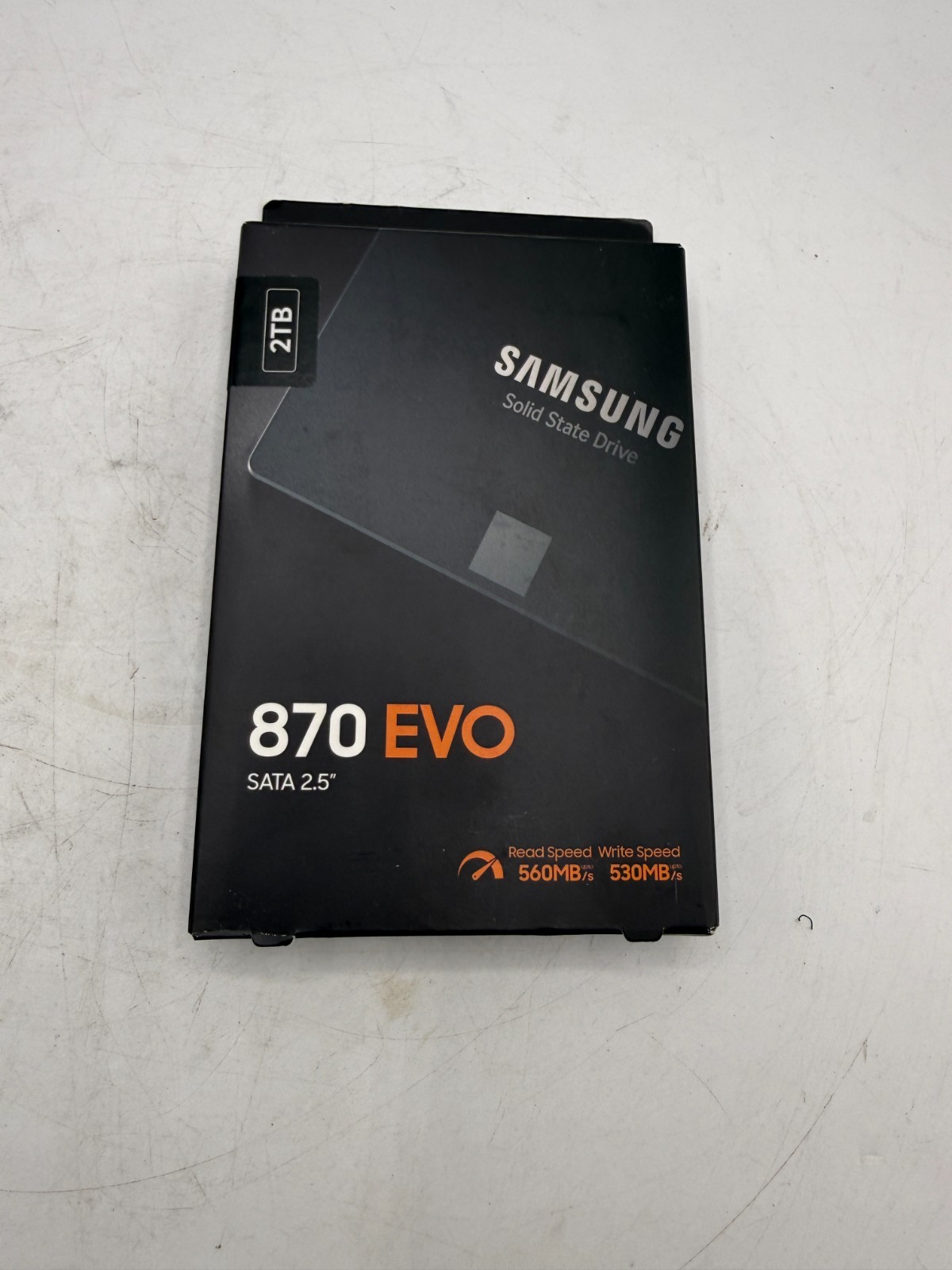 Samsung 870 EVO 2TB SATA 2.5" Internal SSD 560/530MB/s MZ-77E2T0B/AM. NEW SEALED
