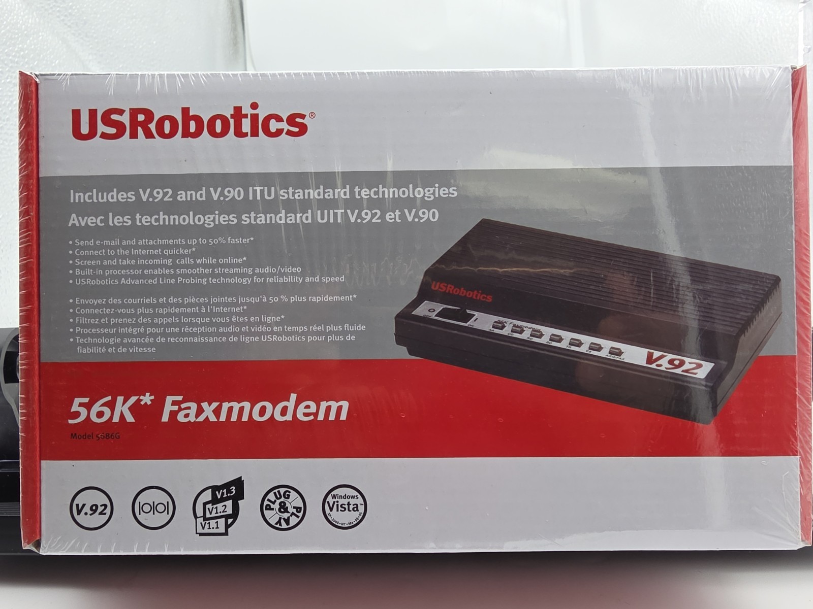 USRobotics 56K Faxmodem - Model 5686G / PN: USR5686G - NEW / SEALED