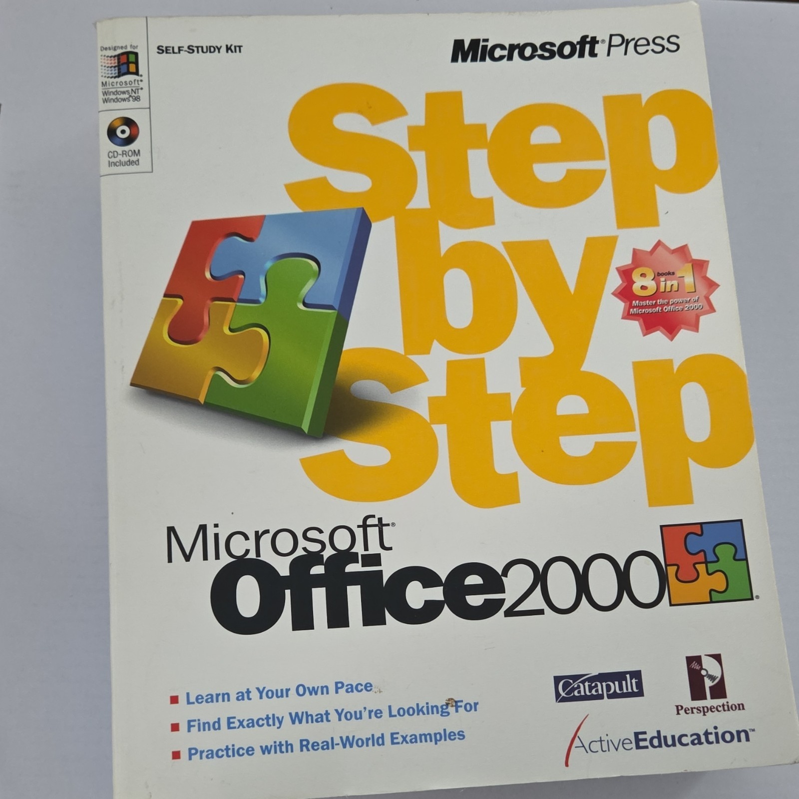 Microsoft Press Office 2000 8-in-1 Step by Step Manual & CD Self-Study Kit