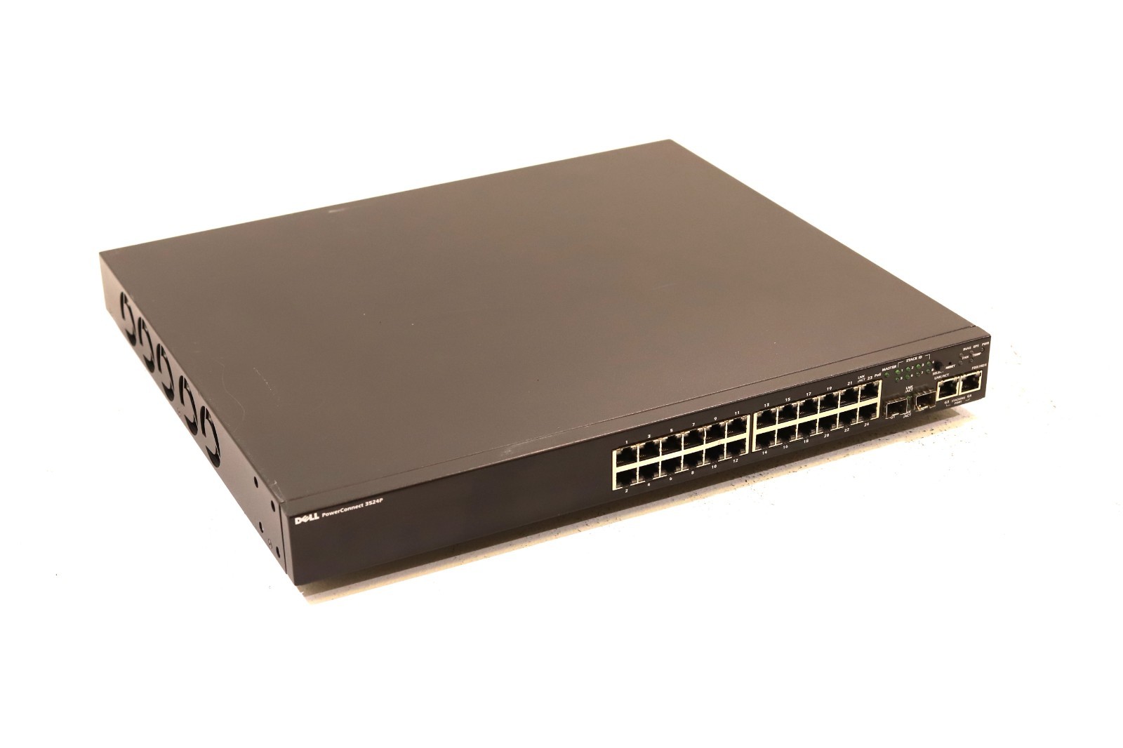 Dell PowerConnect 3524P 24-Port PoE Managed Network Switch P/N: R0876 Tested