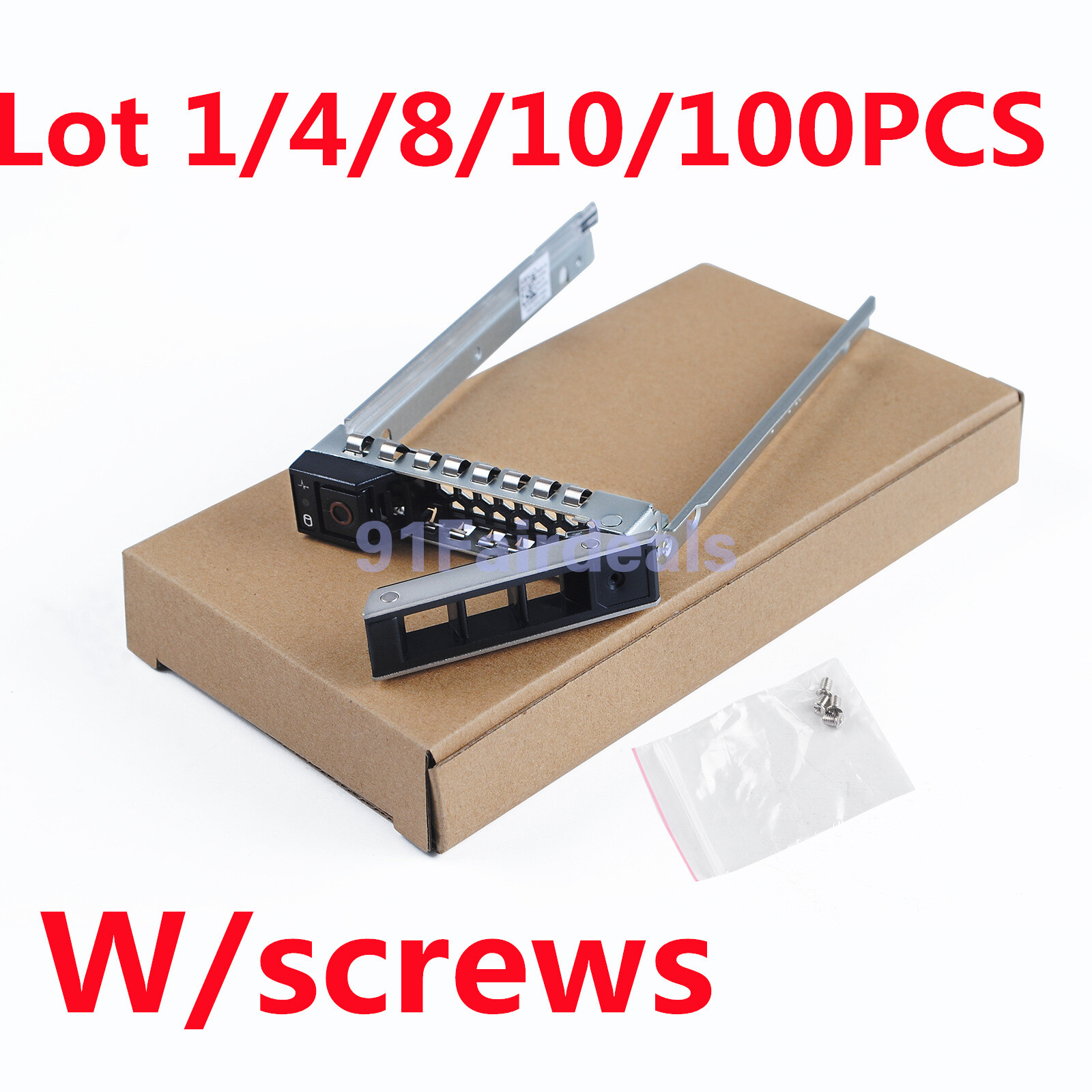 LOT DXD9H SFF 2.5" Hard Drive Caddy Tray For DELL Gen14 R750 R740 R640 R940 R240