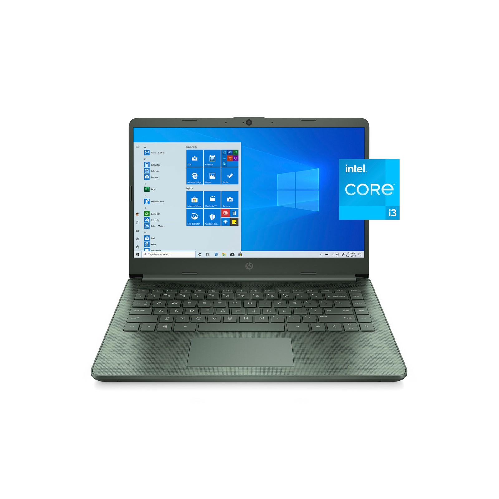 HP 14-DQ2089WM 14" HD i3-1115G4 3GHz Intel UHD Graphics 8GB RAM 256GB SSD Win 10