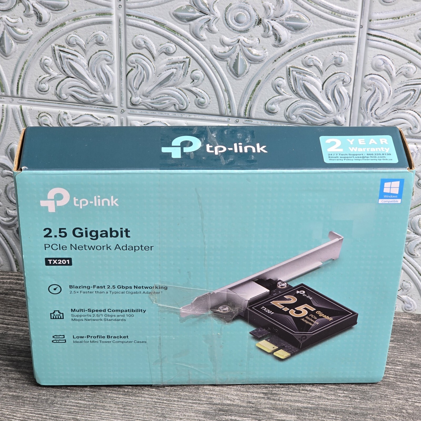 TP-Link TX201 - 2.5GB PCIe Network Card