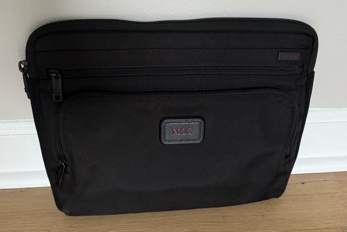 Tumi Alpha 3 14" Laptop Cover Black FXT Ballistic Nylon Sleeve Case Padded