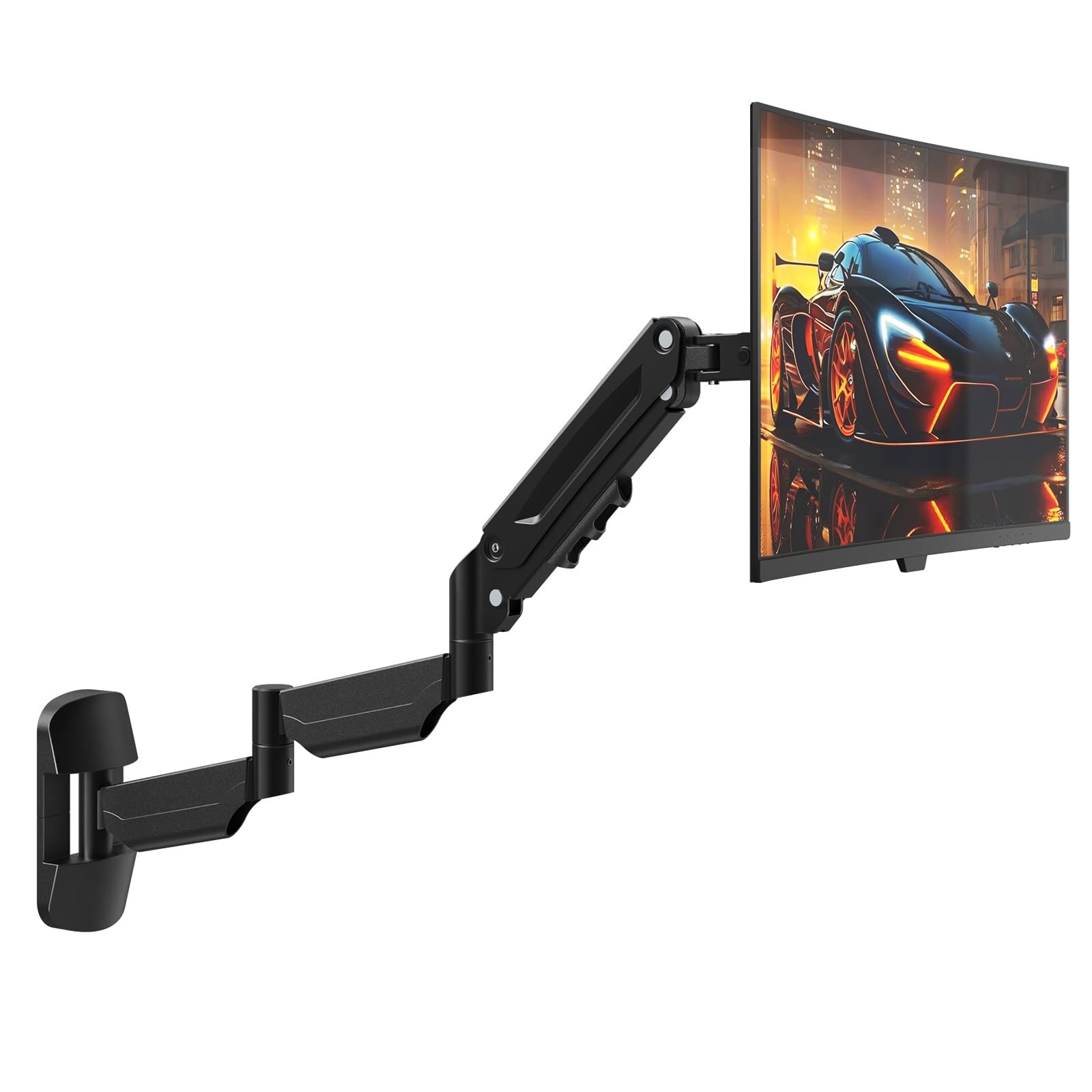 Monitor Wall Mount for 17''-32''-inch Screens - 30.28'' Extra Long Single Wal...
