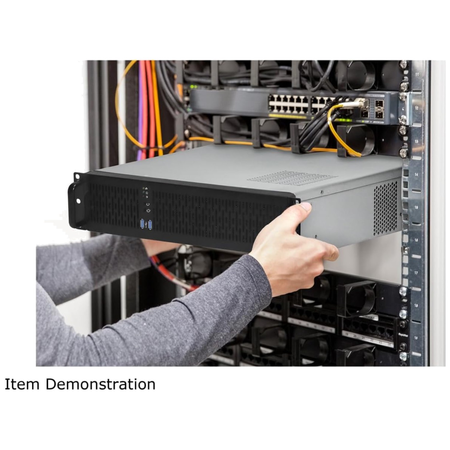 2U Server Chassis Rackmount Case | 4 x 3.5 Bays |/`
