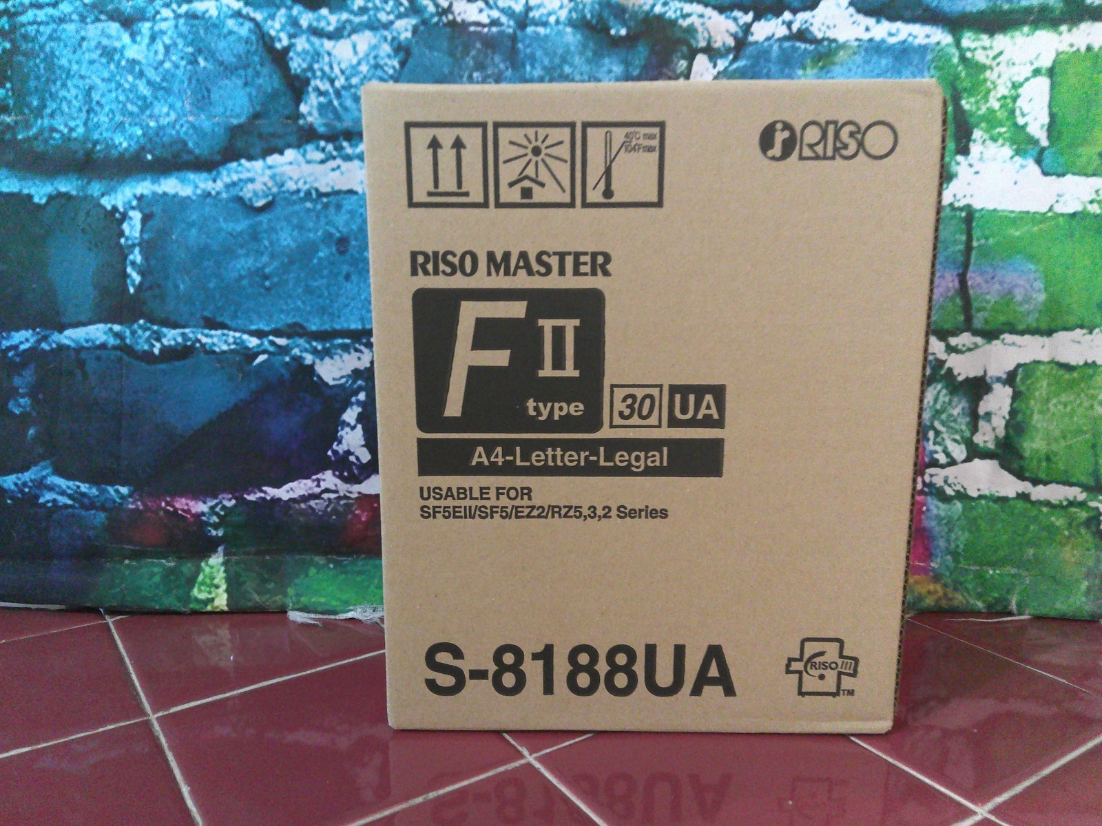 RISOGRAPH S8188UA 2 PACK 227MM X 109M