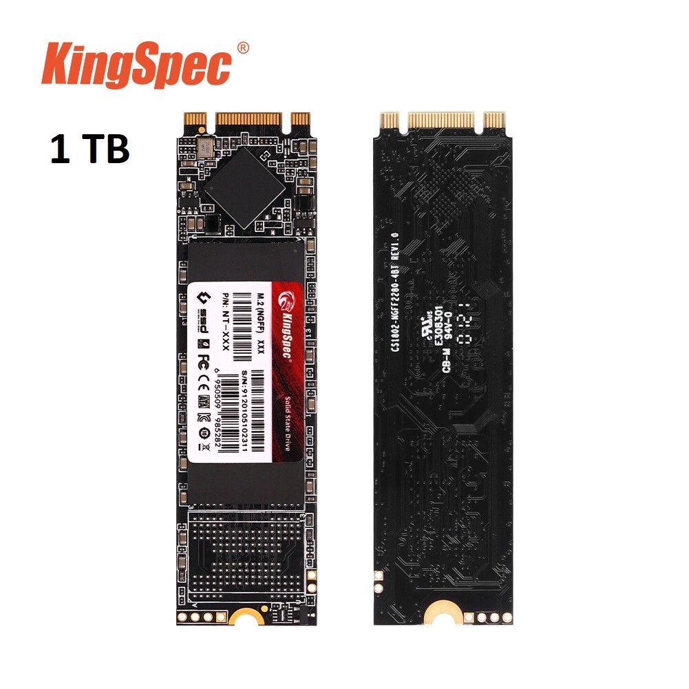 KingSpec M.2 SATA SSD 2280 128GB 256GB 512GB 1TB M.2 SATA Solid State Drive