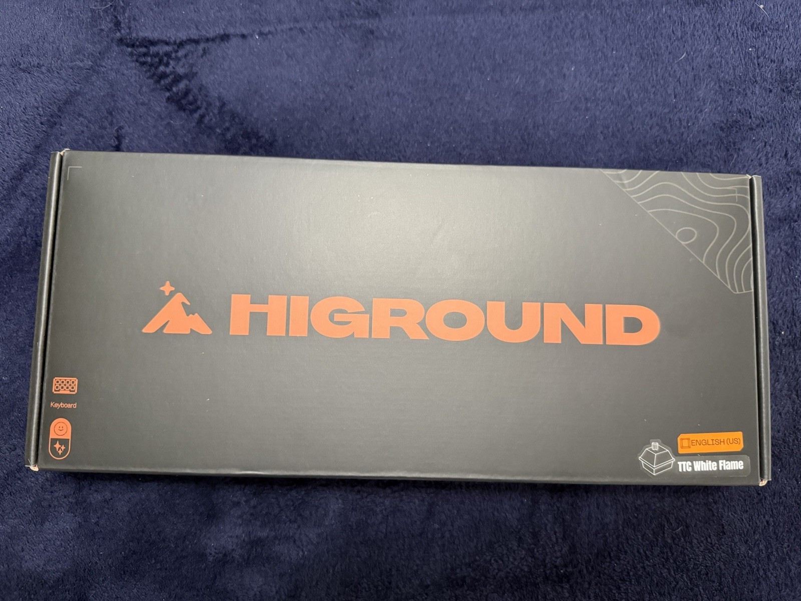 Higround Basecamp 65 Mechanical Wired Portable Keyboard Black/Gray "Blackice"