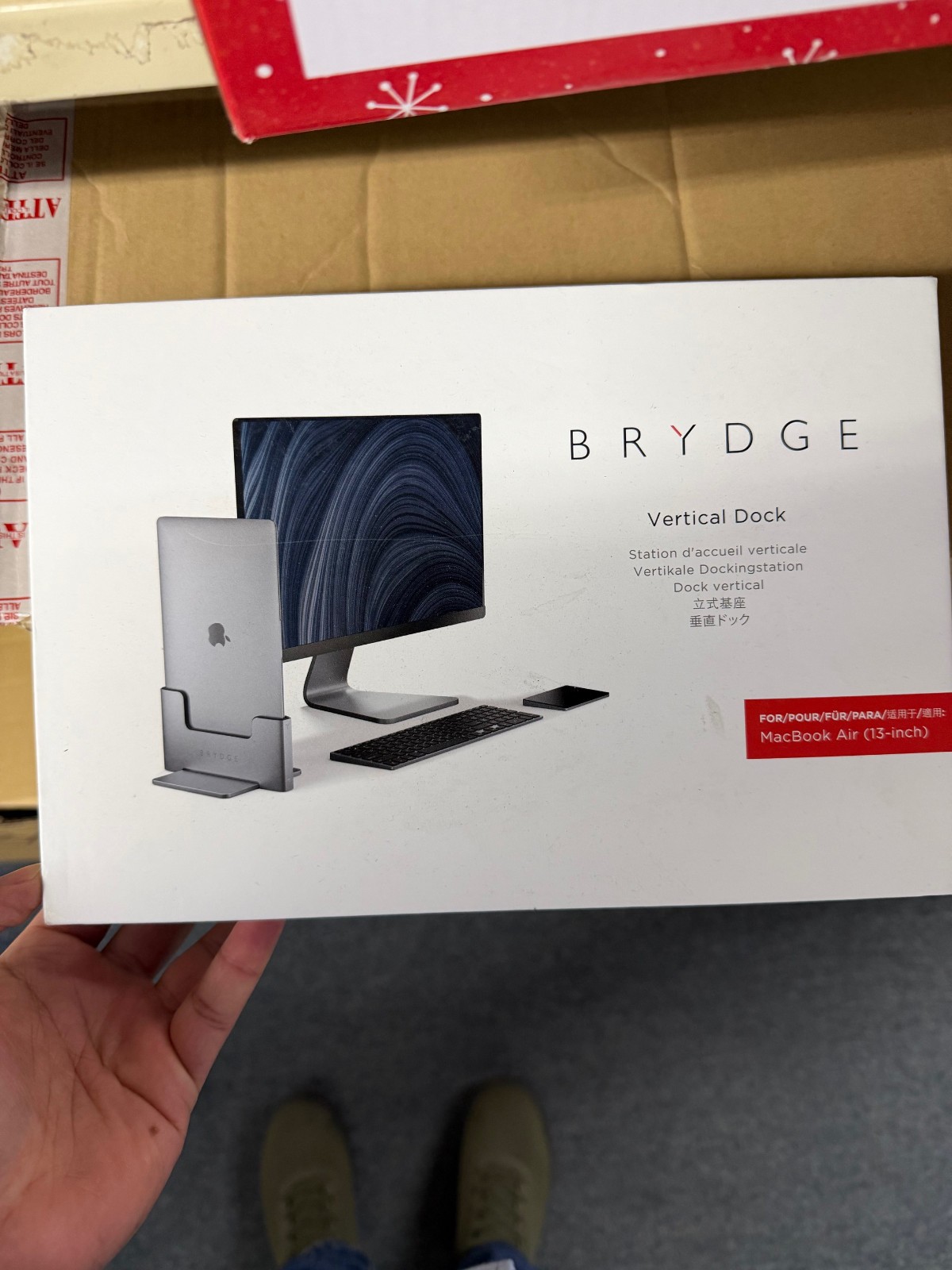 Brydge BRY13MBA Vertical Dock for MacBook Air 13in, New in Box