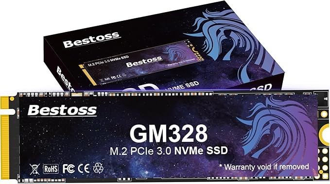 512GB NVMe M.2 SSD PCIe Gen3 3500MB/s Internal GM328