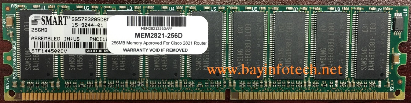 MEM2821-256D 256MB Memory Module Original For Cisco 2821 Router