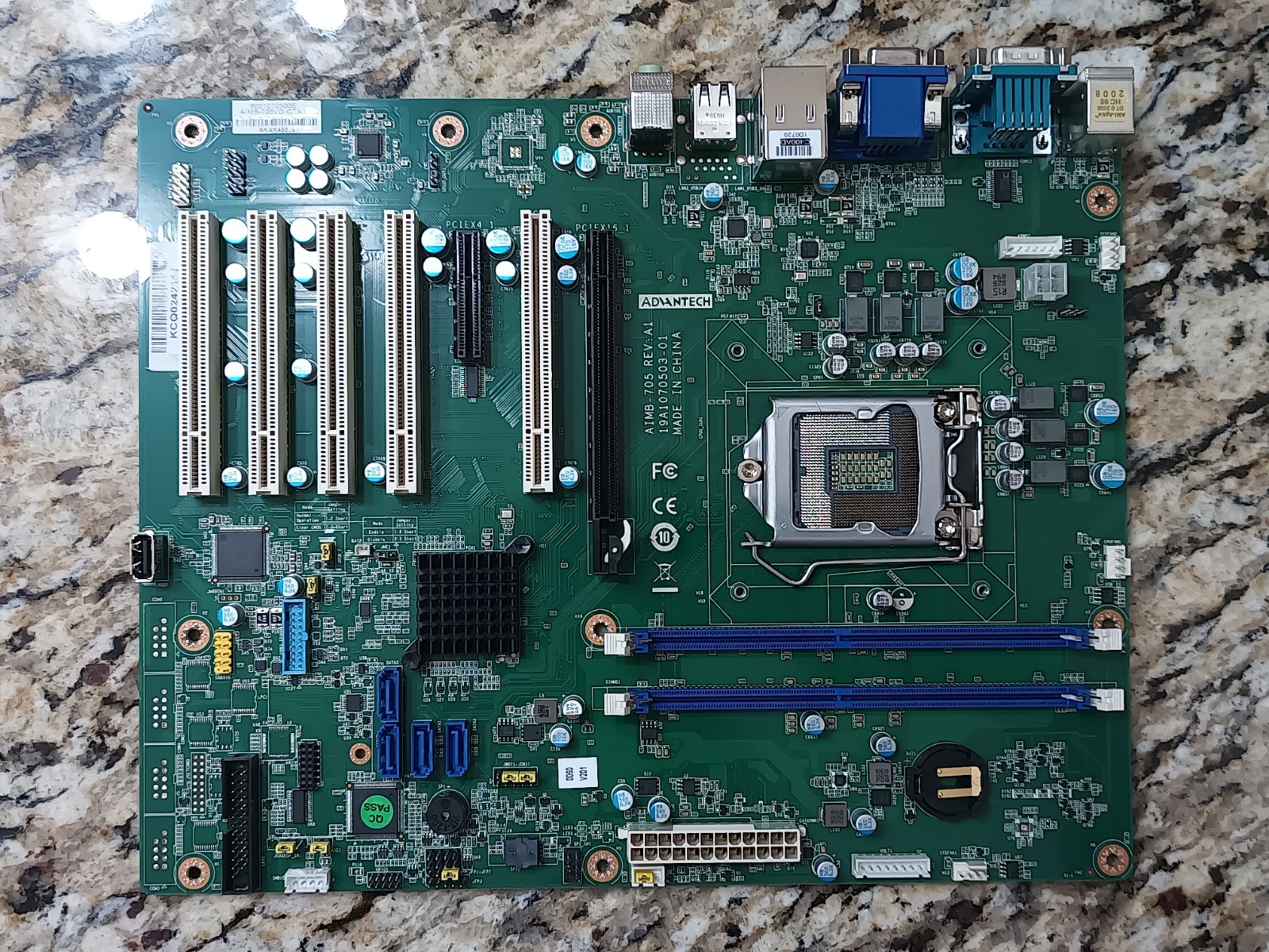 Advantech AIMB-705 LGA1151 H110 Rev. A1 PCIe PCI ATX Motherboard USA Seller