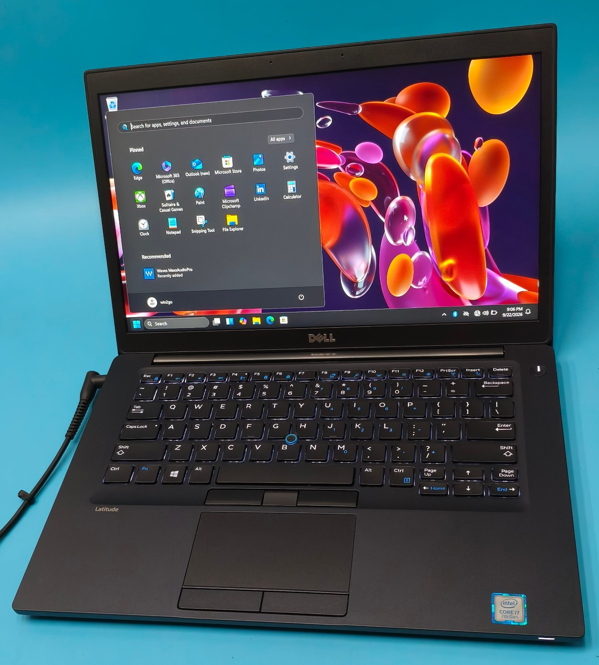 Dell Latitude 7480 Core i7-7600U 2.80GHz | WORKING GREAT | FOR COMPLETION #20
