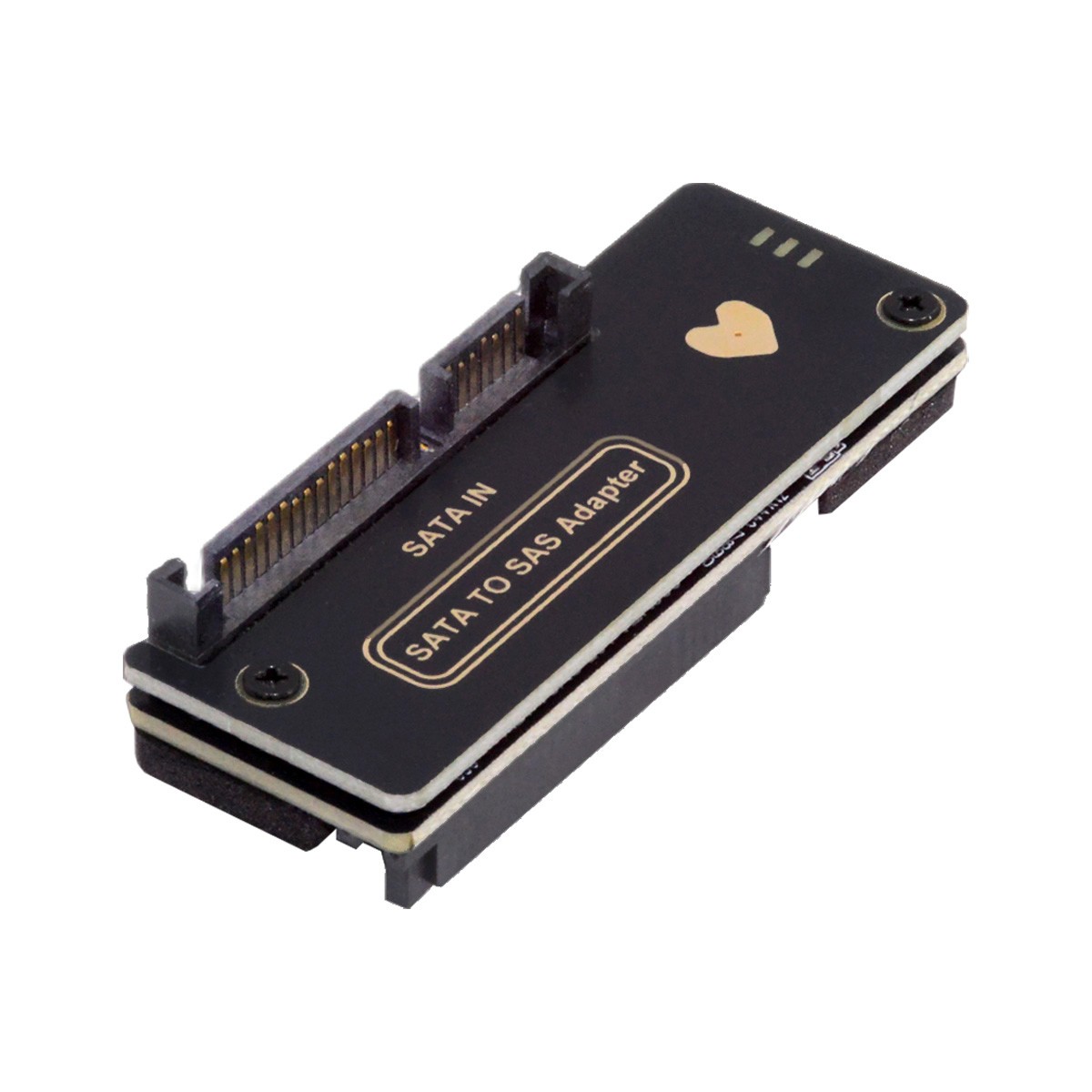 SFF-8482 SAS 29Pin to 7+15 22Pin SATA Hard Disk Drive Raid Adapter with Chipset