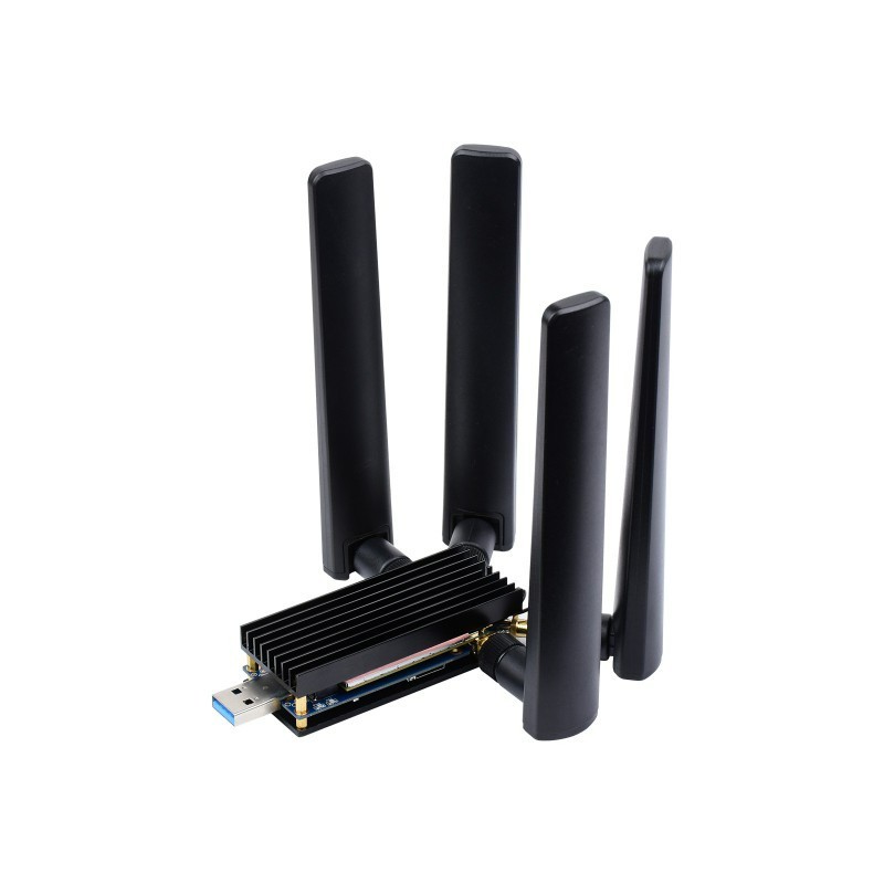 Waveshare 5G DONGLE Module USB3.1 Port Aluminum Alloy Heatsink M.2