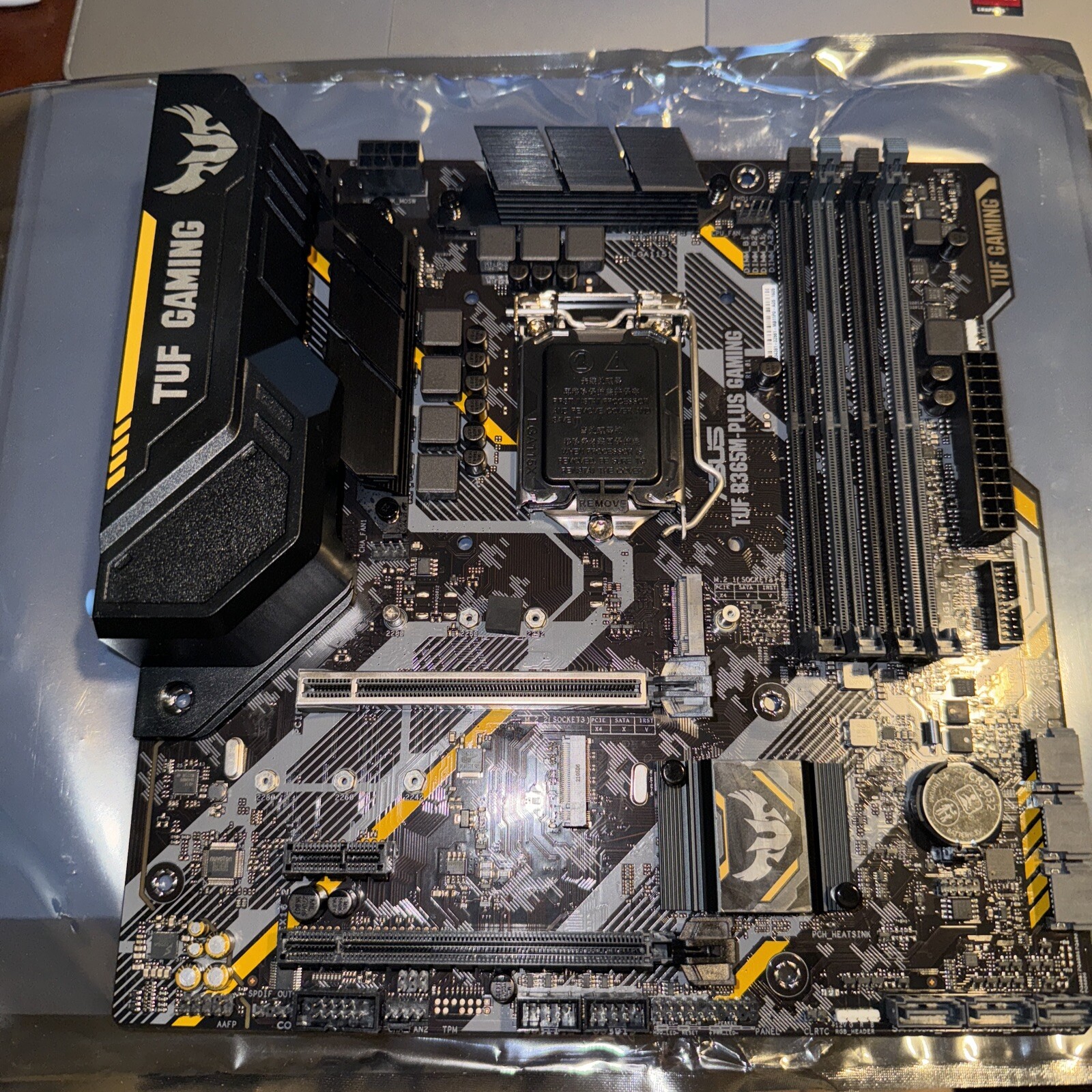 ASUS TUF GAMING B365M-PLUS LGA 1151 DDR4 8th/9th Gen Intel B365 Motherboard