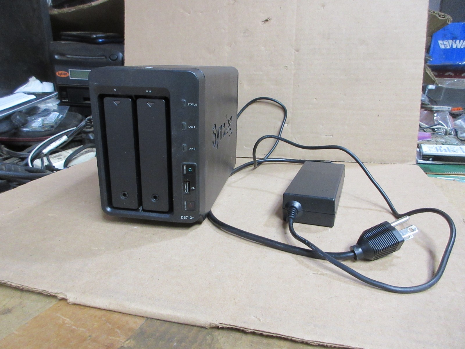 Synology DS713+ 2-Bay NAS DiskStation External Drive Enclosure No Drives