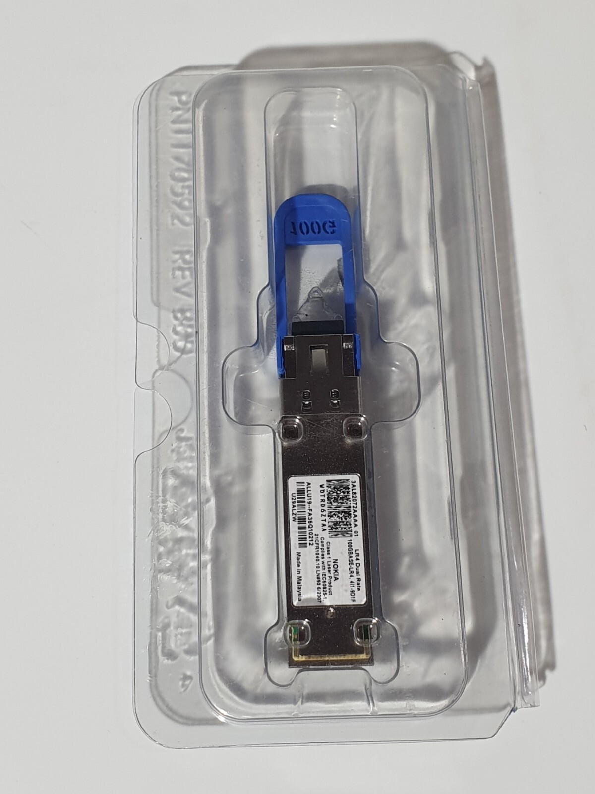 Nokia 3AL82072AA QSFP28 100GBASE-LR4/OTU4 Dual Rate 10km SMF