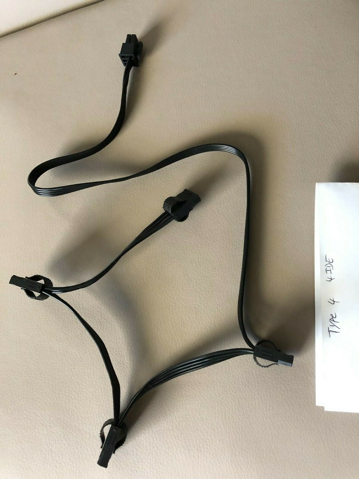 Corsair HX1050 HX850 HX750 TX850M TX750M TX650M 6 PIN PERIF TO 4X IDE DRIVER 