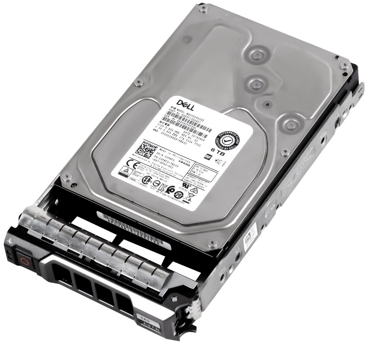 HARD DRIVE DELL 03PRF0 3PRF0 MG04SCA60EE 6TB 7200RPM 128MB SAS-3 3.5" inch