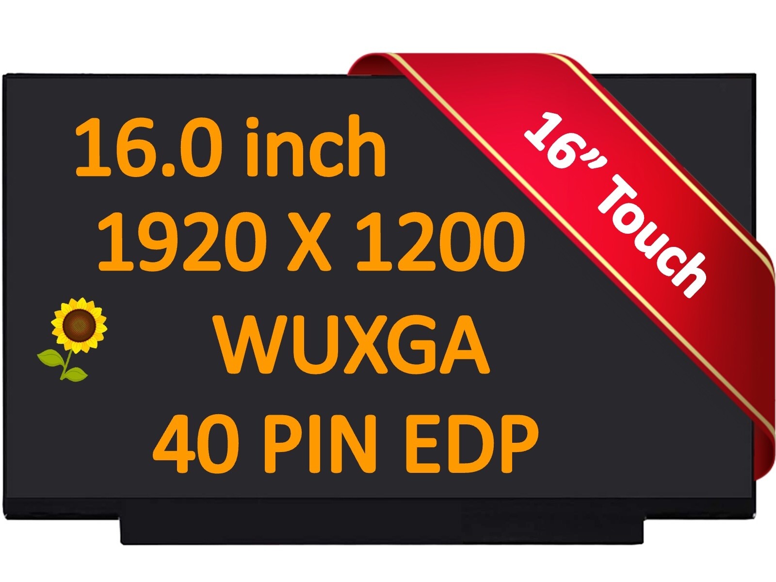5D11K06188 Lenovo IdeaPad Slim 5 16AHP9 Display 16" WUXGA Touch LCD Screen IPS
