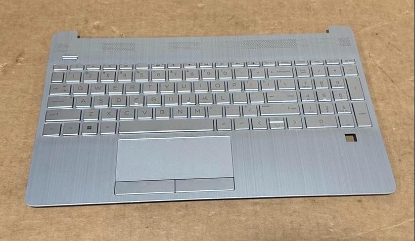 For HP 15-DW 15S-DY 15S-DU TPN-C139 Palmrest No Backlit Keyboard M31100-001