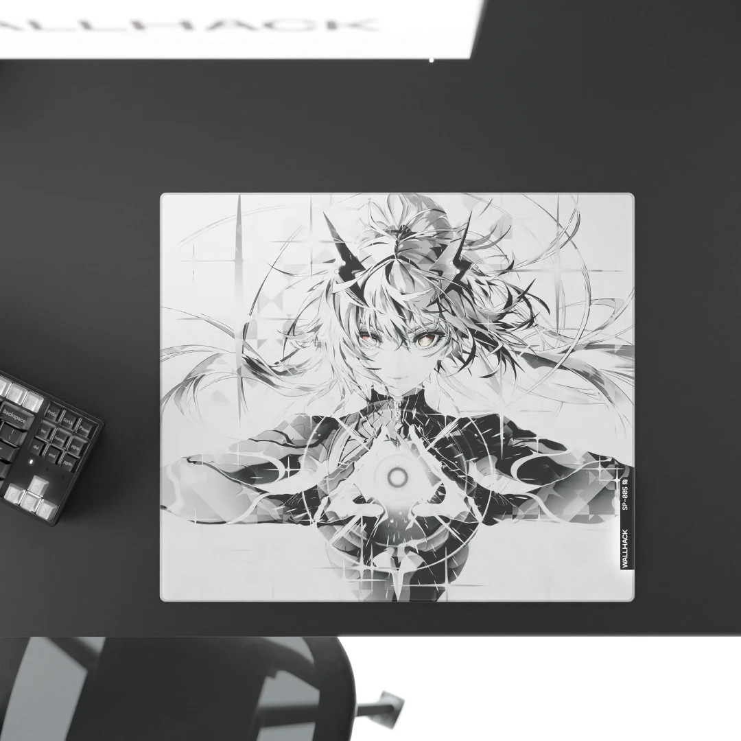 WALLHACK SP-005 Ascension Sora Glass Mousepad Limited Edition Sealed NEW Presale