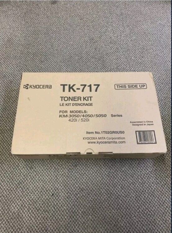  Kyocera TK-717 Black Toner Cartridge 