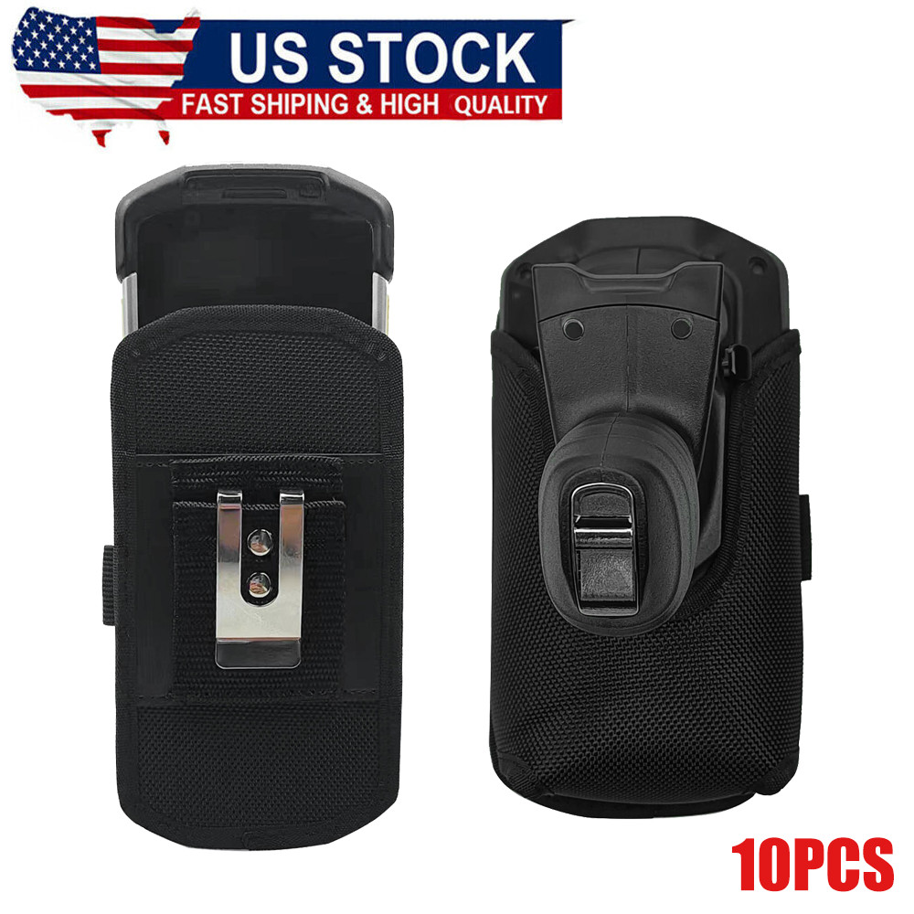 10Pcs Nylon Holster Clip Carrying Cover for ZebraTC70 TC72 TC75 TC77 TC51