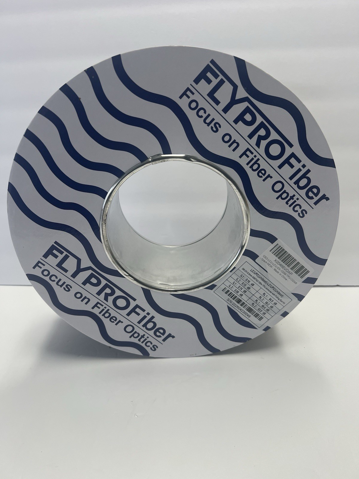 FLYPROFiber OS2 Single-Mode LC/UPC to LC/UPC 100m Armored Fiber Cable