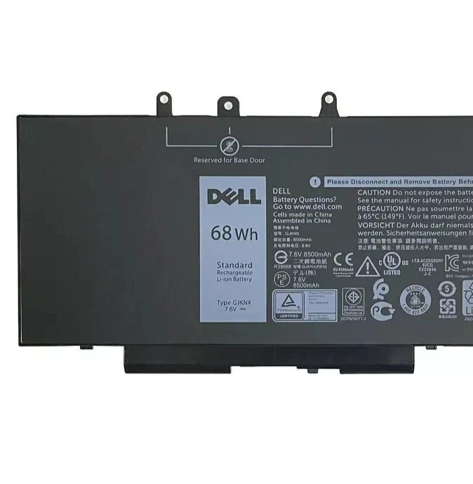 Genuine OEM 68Wh GJKNX Battery for Dell Latitude 5480, 5490, 5580, 5590 Series