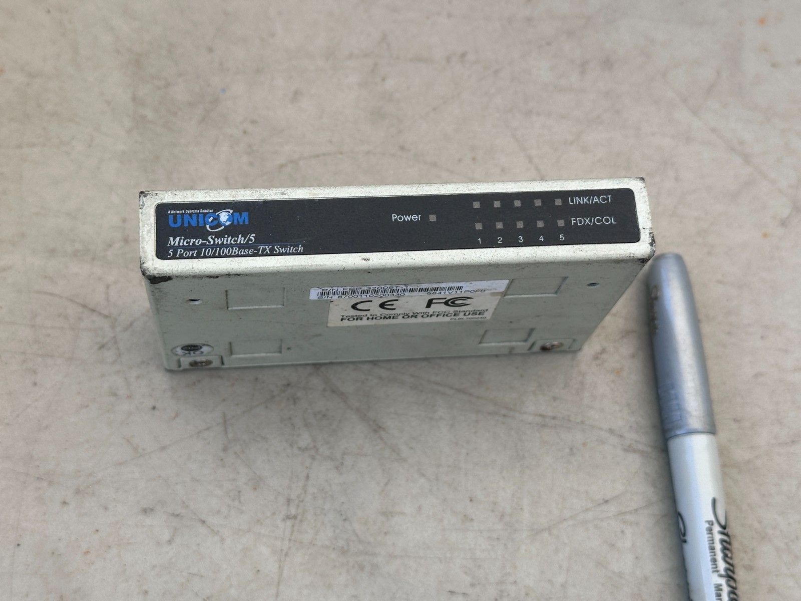 Unicom Micro-Switch/5 FEP-32005T-1 - NO POWER SUPPLY