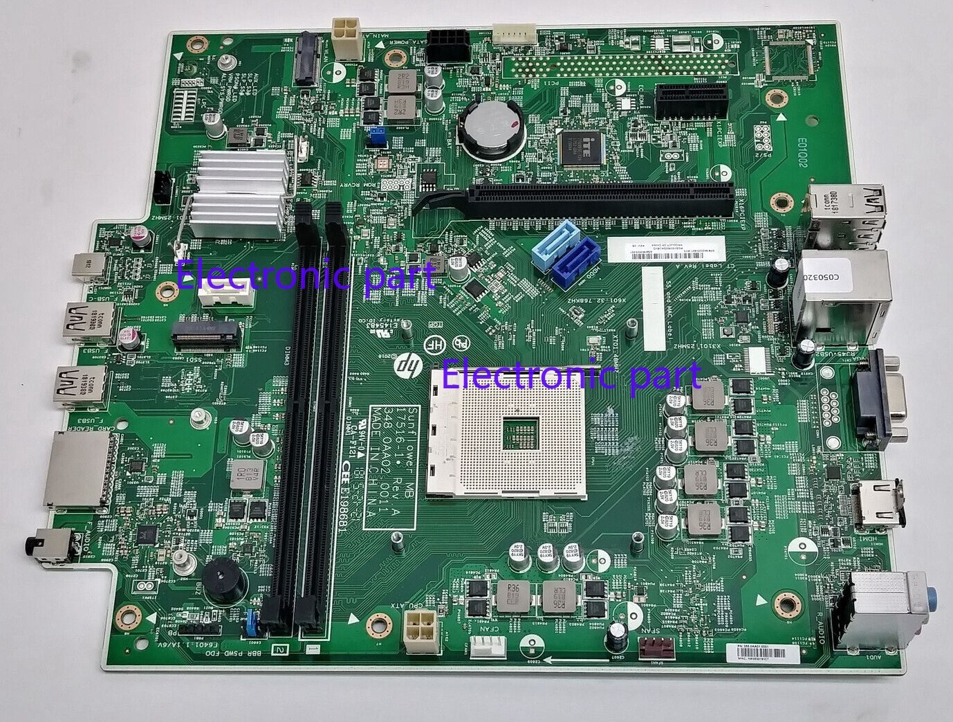 FOR HP PAVILION 590-P0109 690-0020 AMD SOCKET AM4 DESKTOP MOTHERBOARD 942023-001