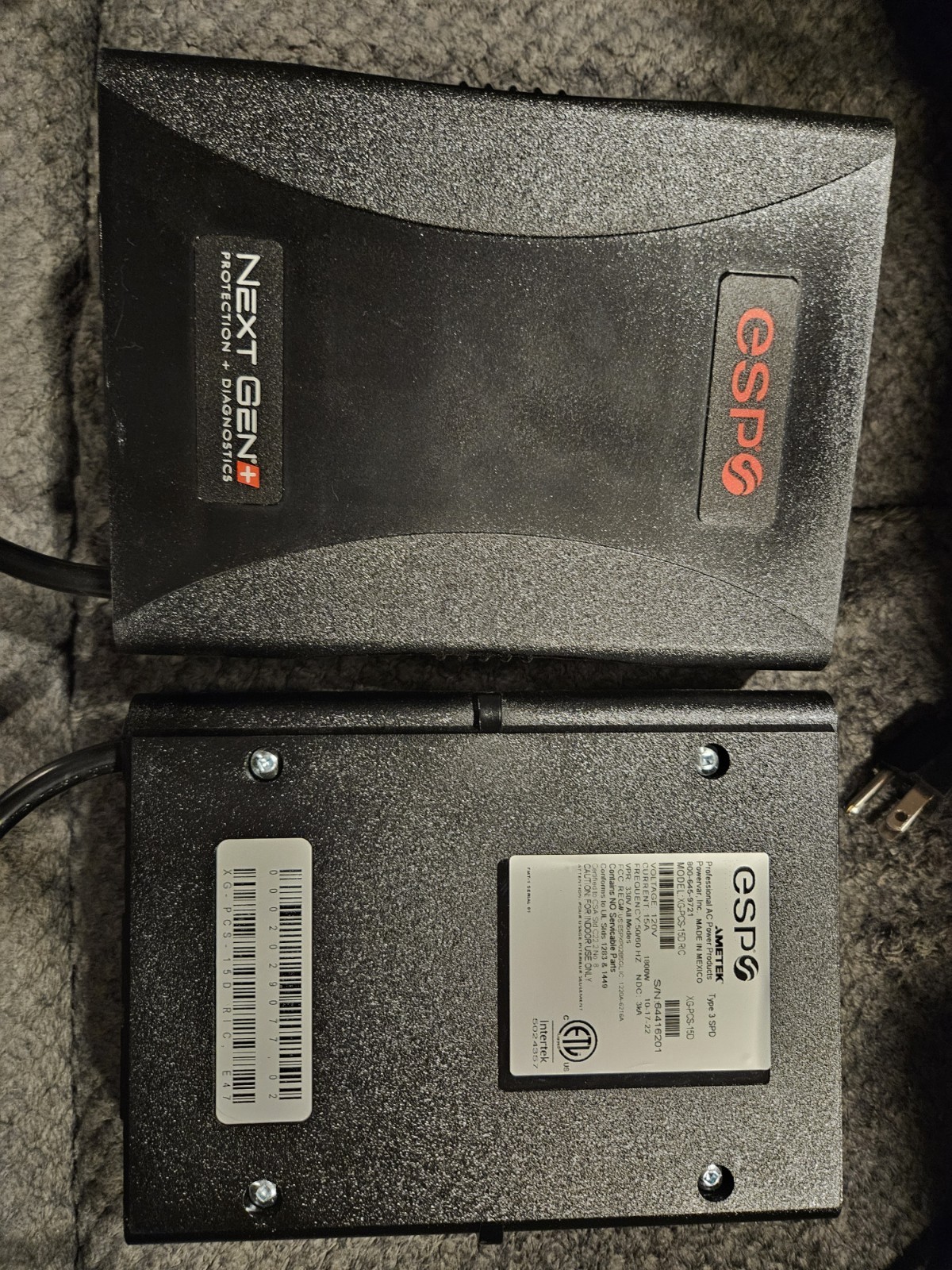 Hardly Used ESP (AMETEK) XG-PCS-15D RIC Next Gen+ PWR Conditoner