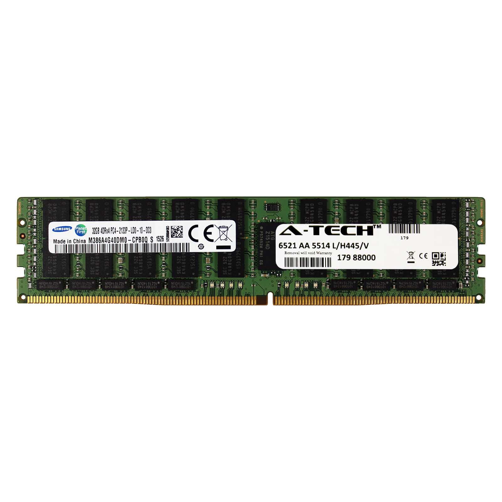 DDR4 2133MHz LRDIMM 32GB Module HP Apollo 4500 4200 753225-B21 Server Memory RAM