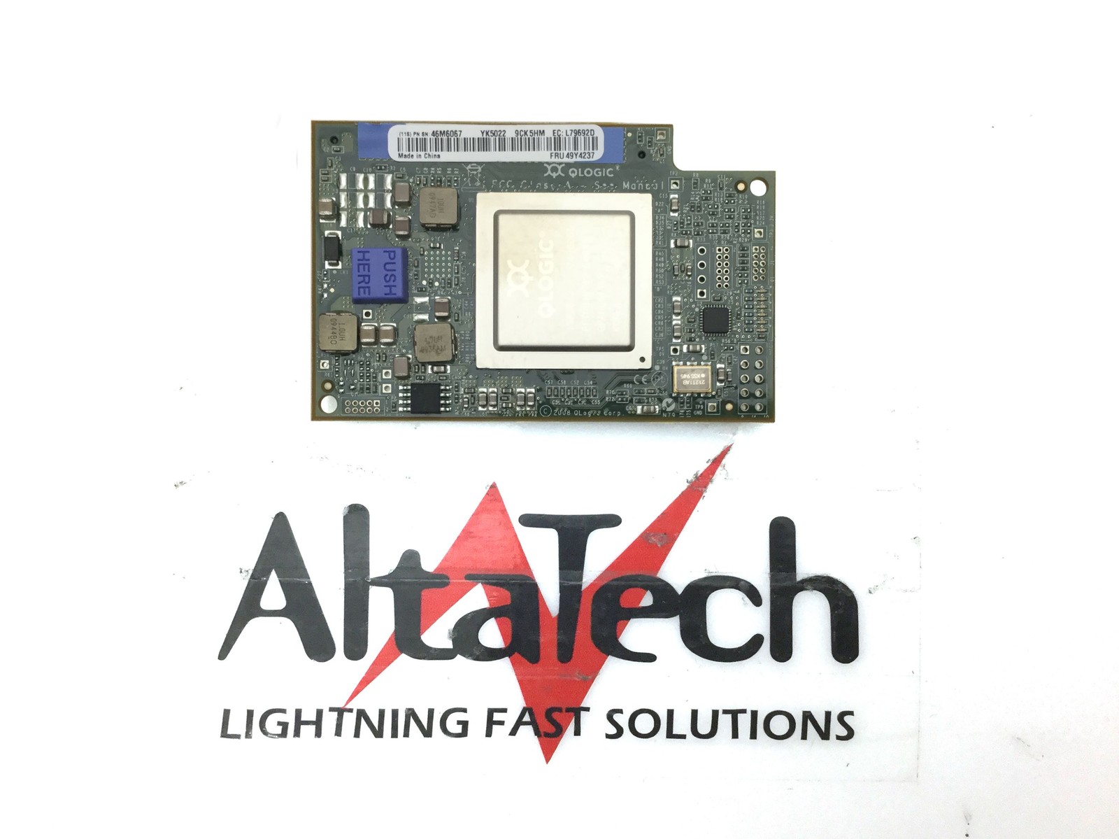 IBM QLogic 4Gbps SFF Fibre Channel Expansion Card 49Y4237 for Blade Center