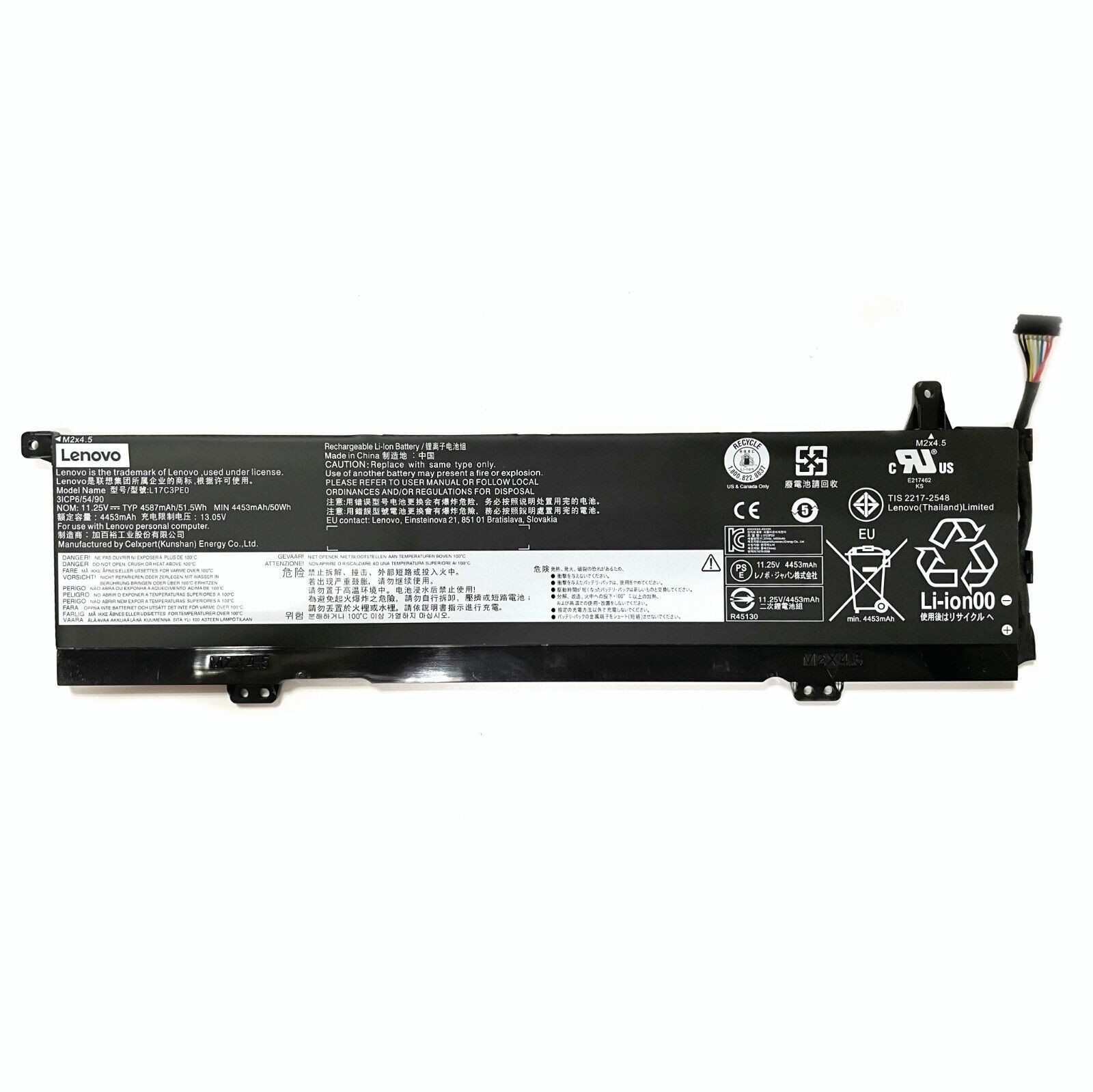 Original Battery L17L3PE0 L17C3PE0 for Lenovo Yoga 730-15IKB 730-15IWL 730-15 New