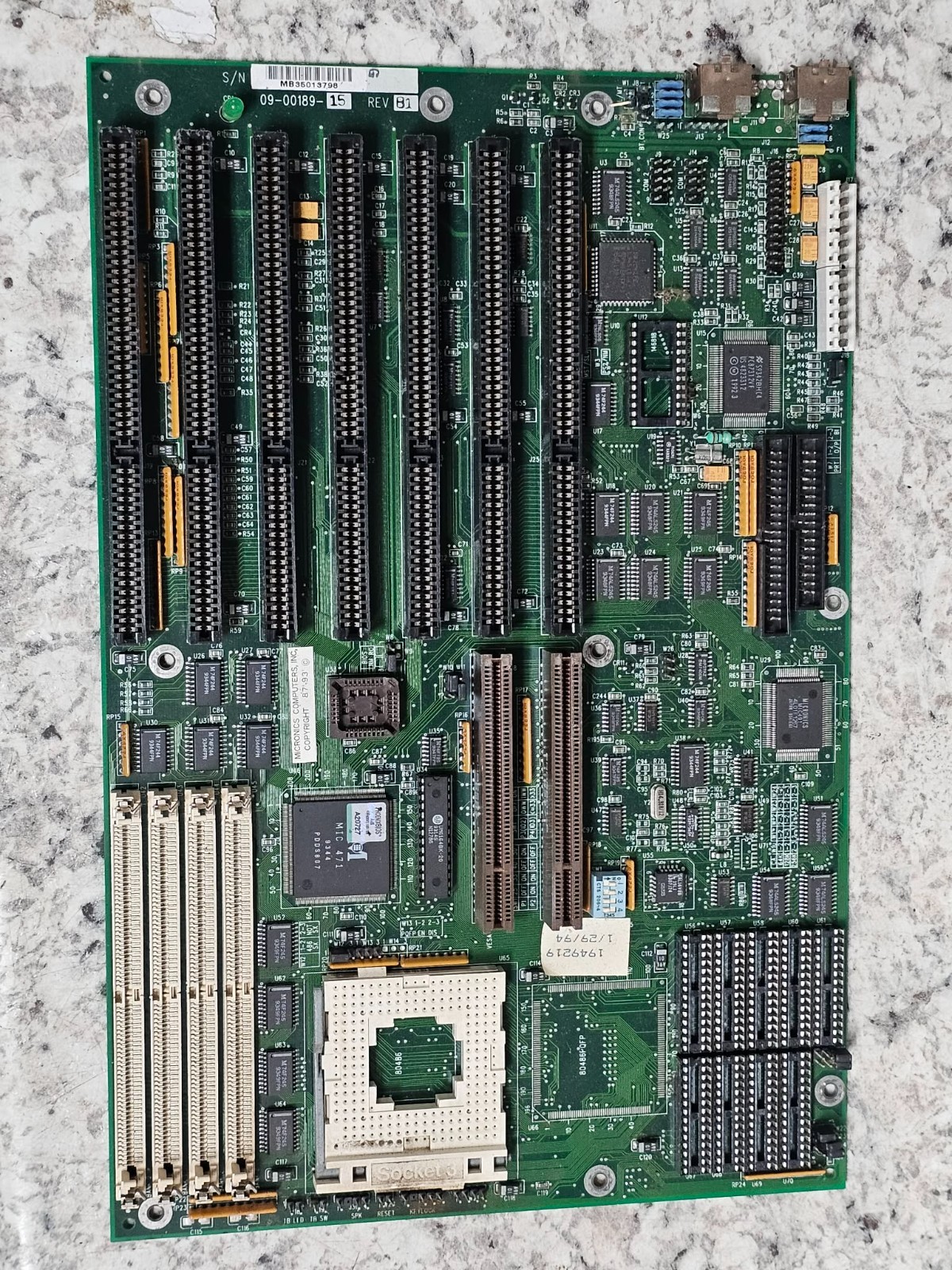 Retro Gateway / Vintage Micronics JX30G 486 VLB/ISA Socket 3 Motherboard