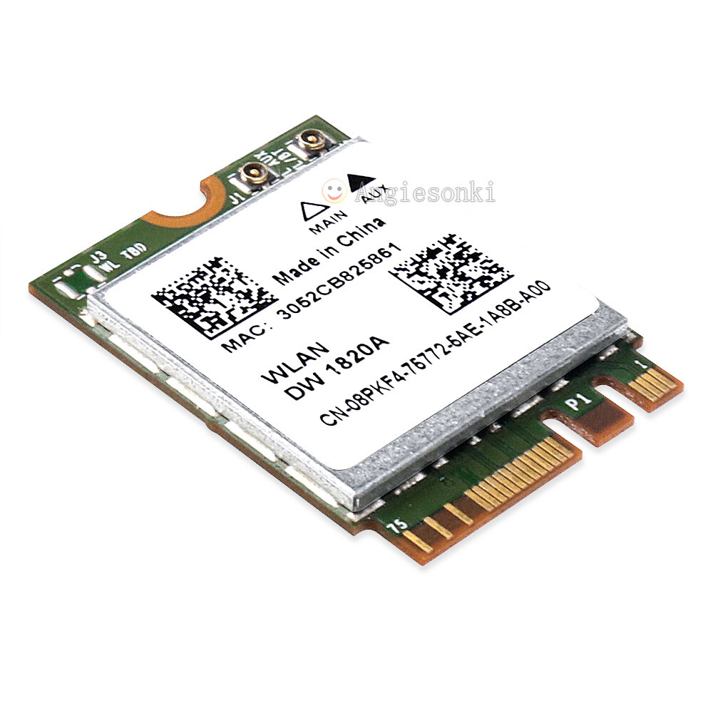 Broadcom BCM94350Z DW1820A 8PKF4 802.11 AC 867 Mbps Bluetooth 4.1 Wifi Card