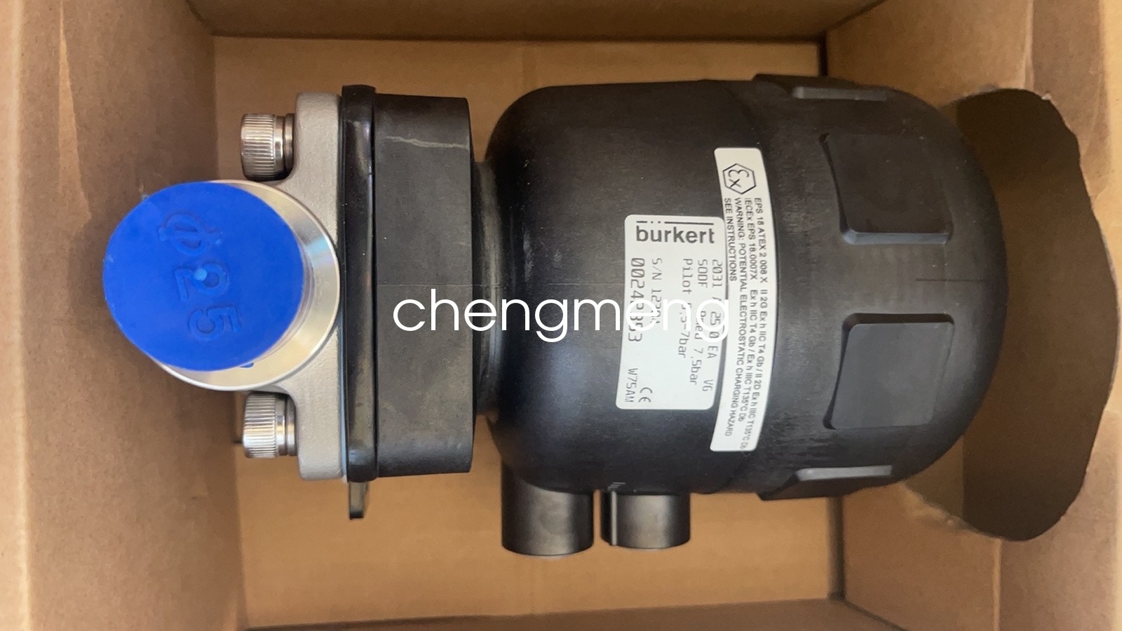 1pcs NEW Burkert 2031 A 25.0 pneumatic diaphragm valve DN25 00242353